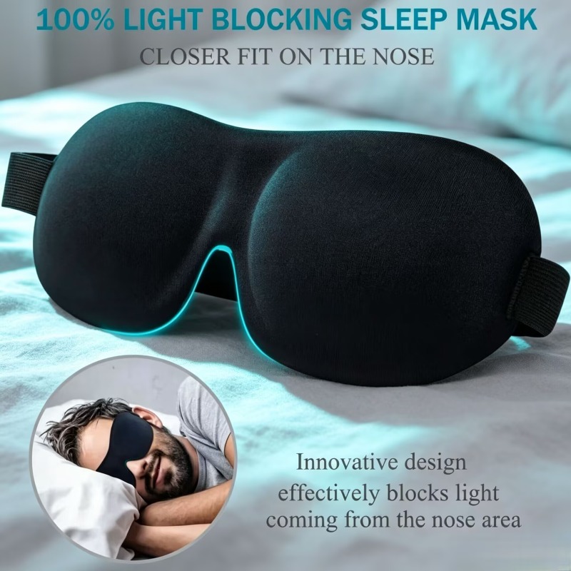 3D Printing Mask - Maschera per Dormire 3D, Set di
