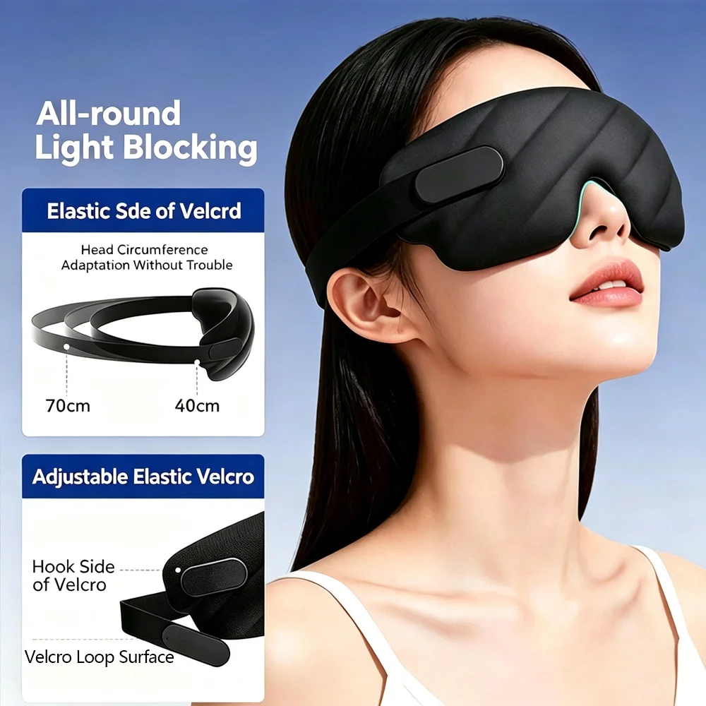 3D Printing Mask - Maschera per Dormire 3D con Bicchiere