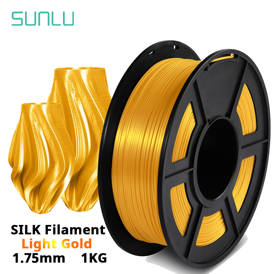 3D Printing Nylon - SUNLU SILK PLA 3D filamento 1.75MM