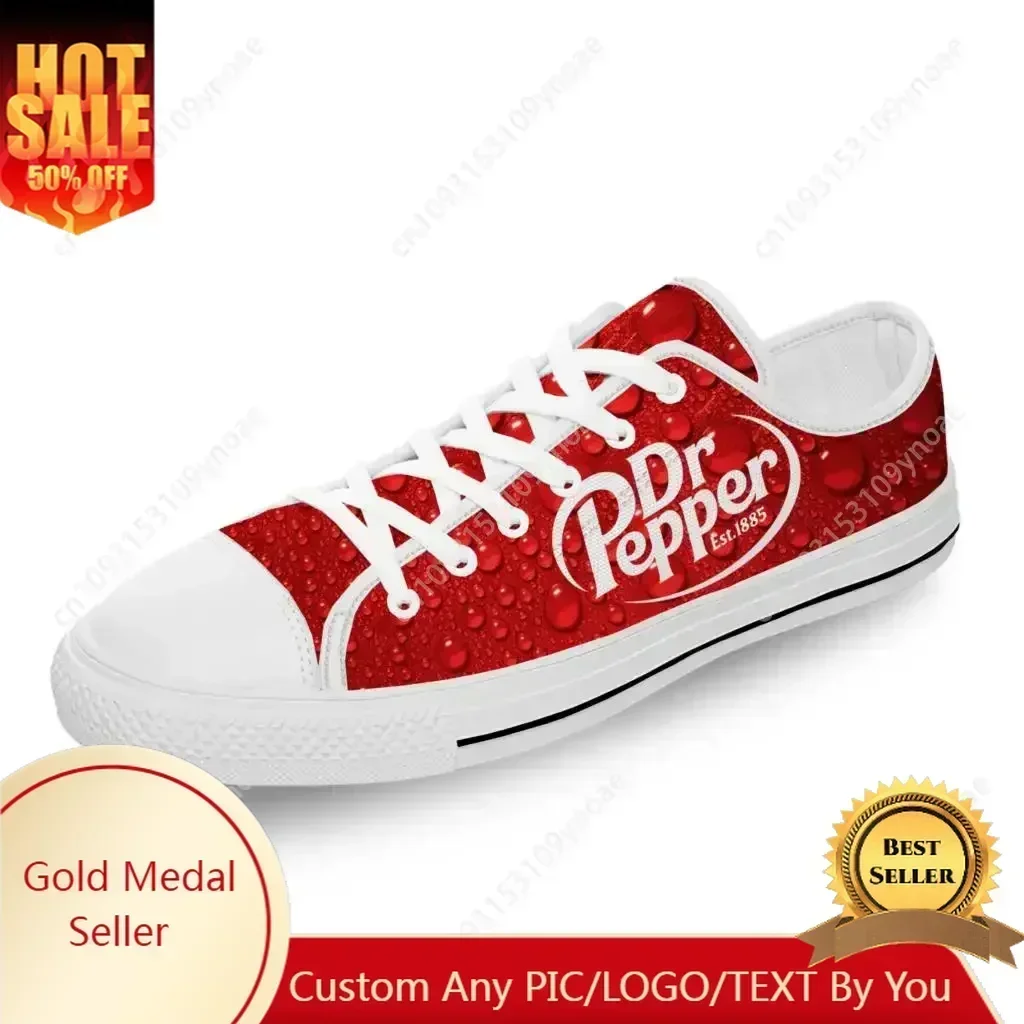 3D Printing Nylon - DR Pepper Low Top Sneakers Scarpe